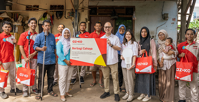 AHI Strengthens Sustainability Commitment through “AZKO Berbagi Cahaya” 