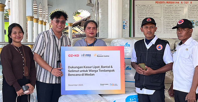 AZKO’s Support for Sumatra 