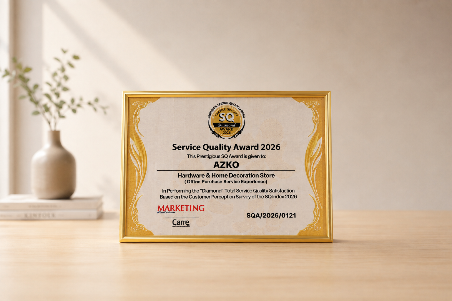 Service Quality Award 2026
