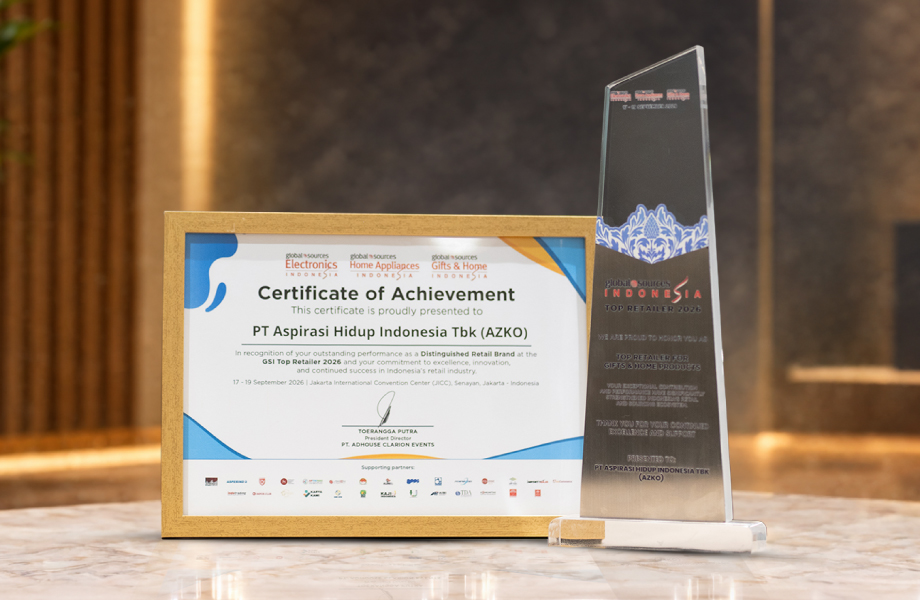 AZKO Wins Global Sources Indonesia Top Retailer Awards 2026 